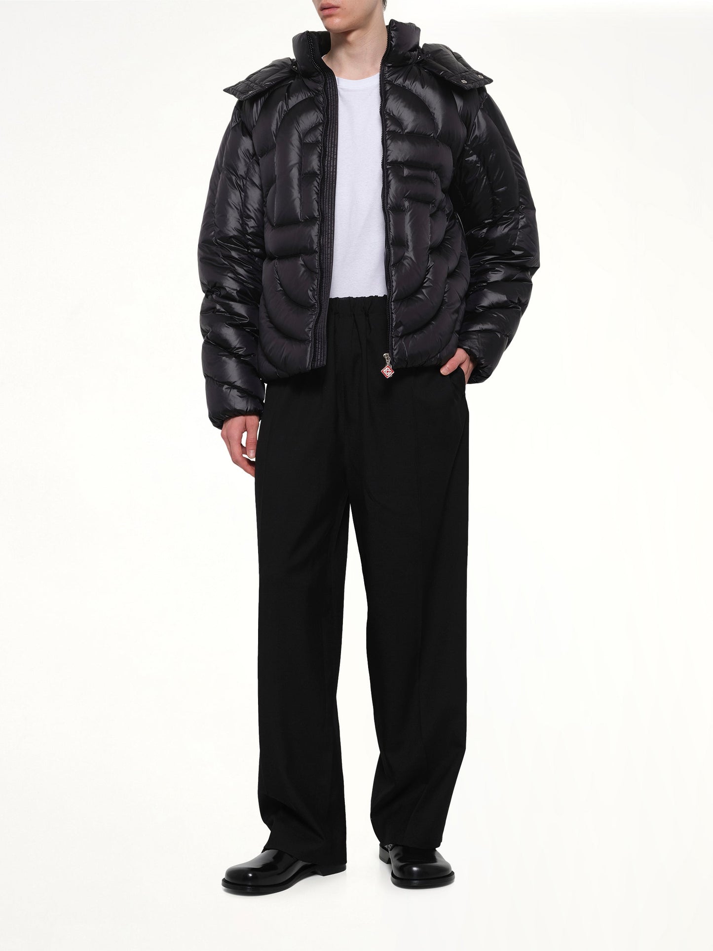 CASABLANCA Quilted Puffer Jacket (Black)