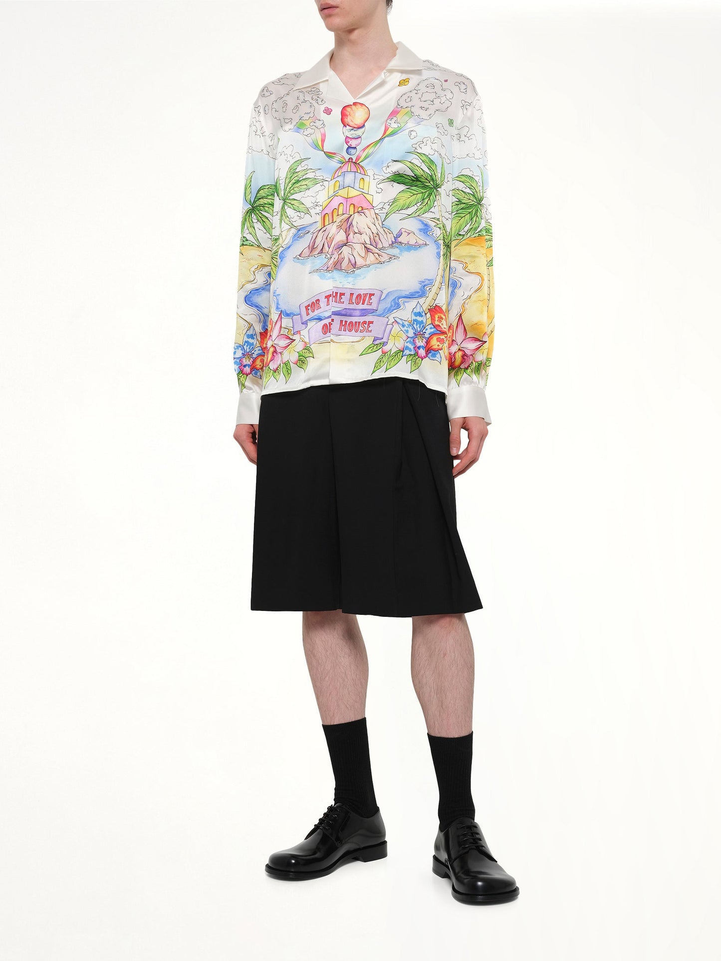 CASABLANCA Better Days LS Shirt (White)