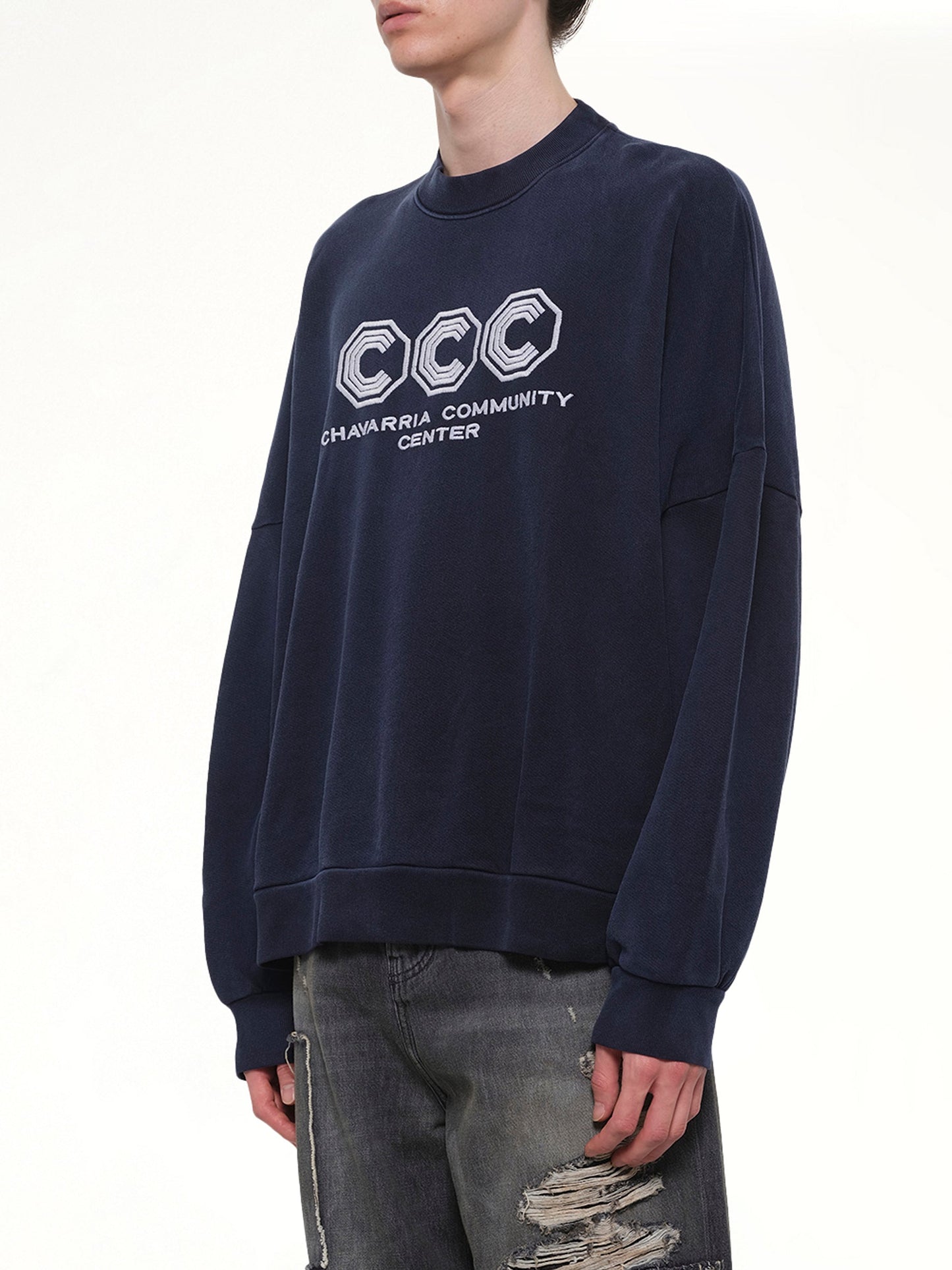 WILLY CHAVARRIA "CCC" Hooligan Sweatshirt (Blue)