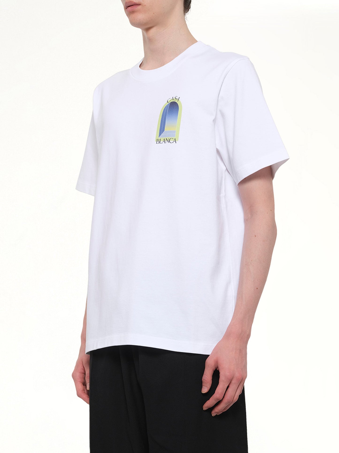 CASABLANCA Arches Classic T-Shirt (White)