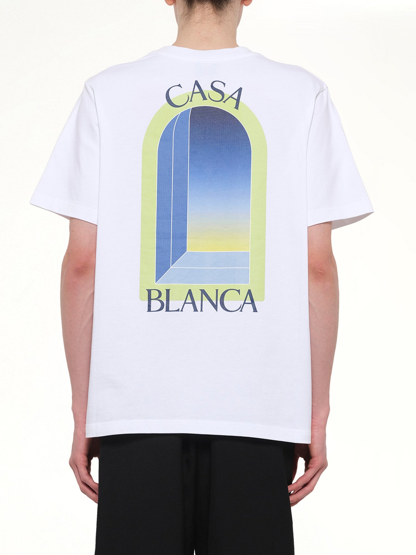 CASABLANCA Arches Classic T-Shirt (White)
