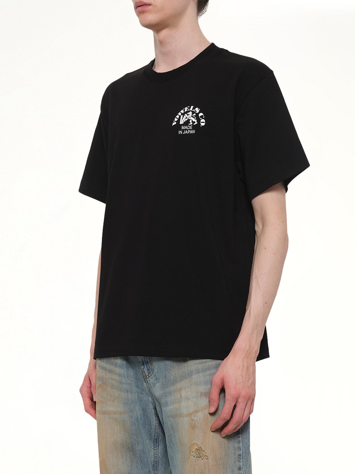 VOWELS Company T-Shirt (Black)