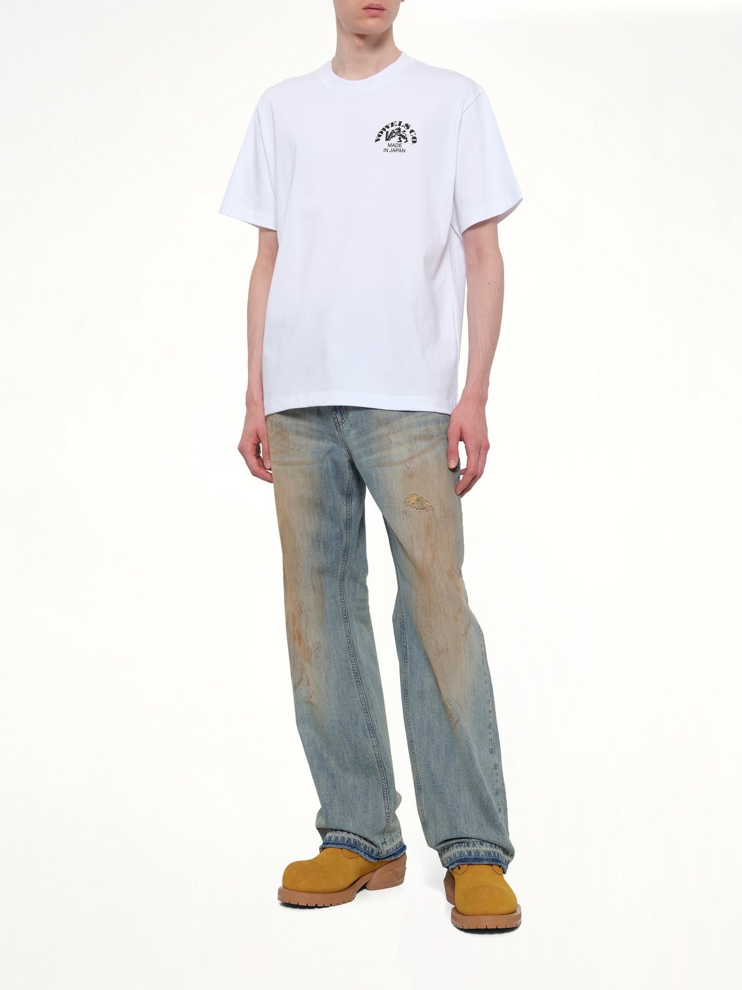 VOWELS Company T-Shirt (White)