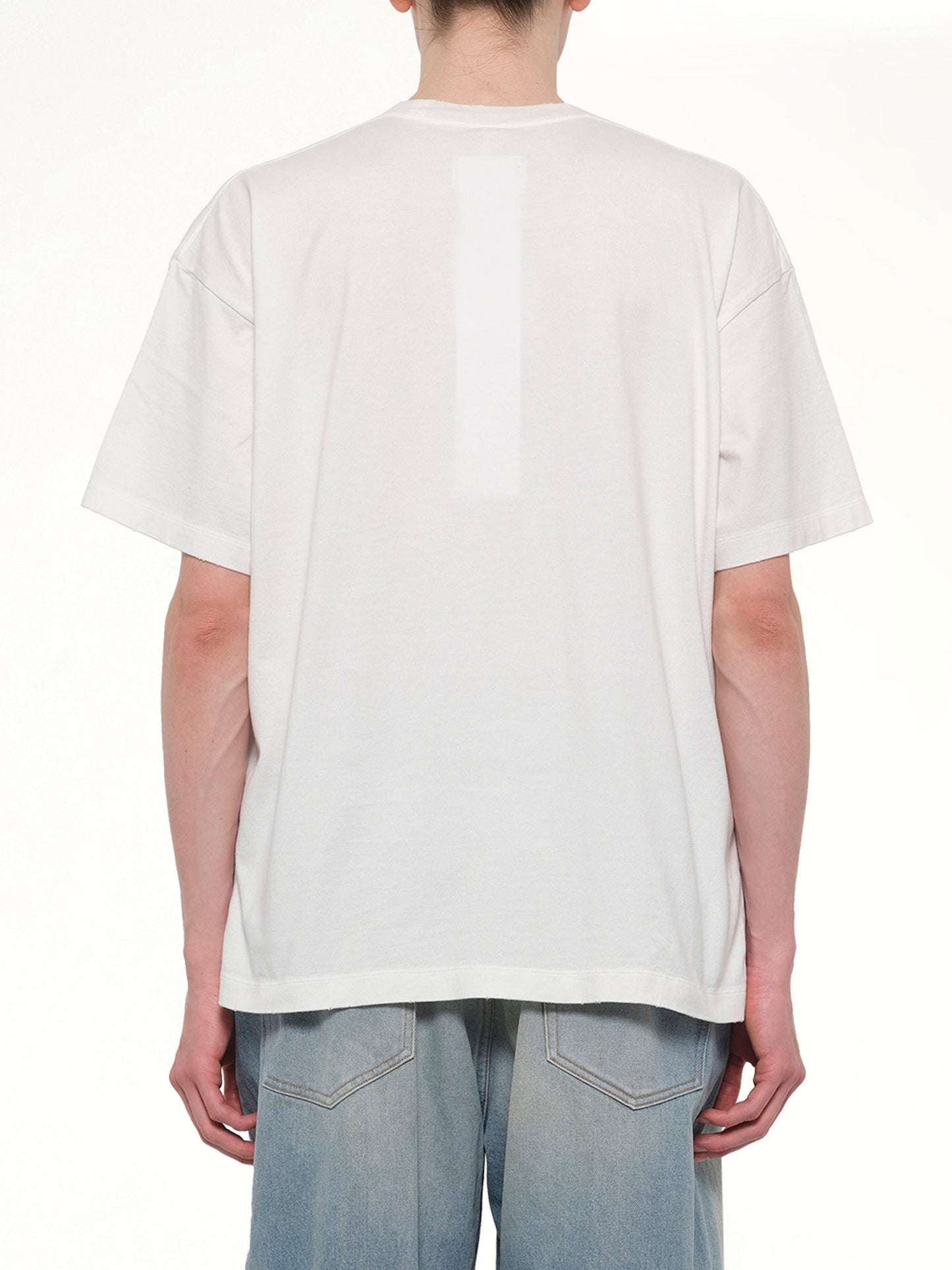 DOUBLET Farmes Magazine Cover T-Shirt (White)