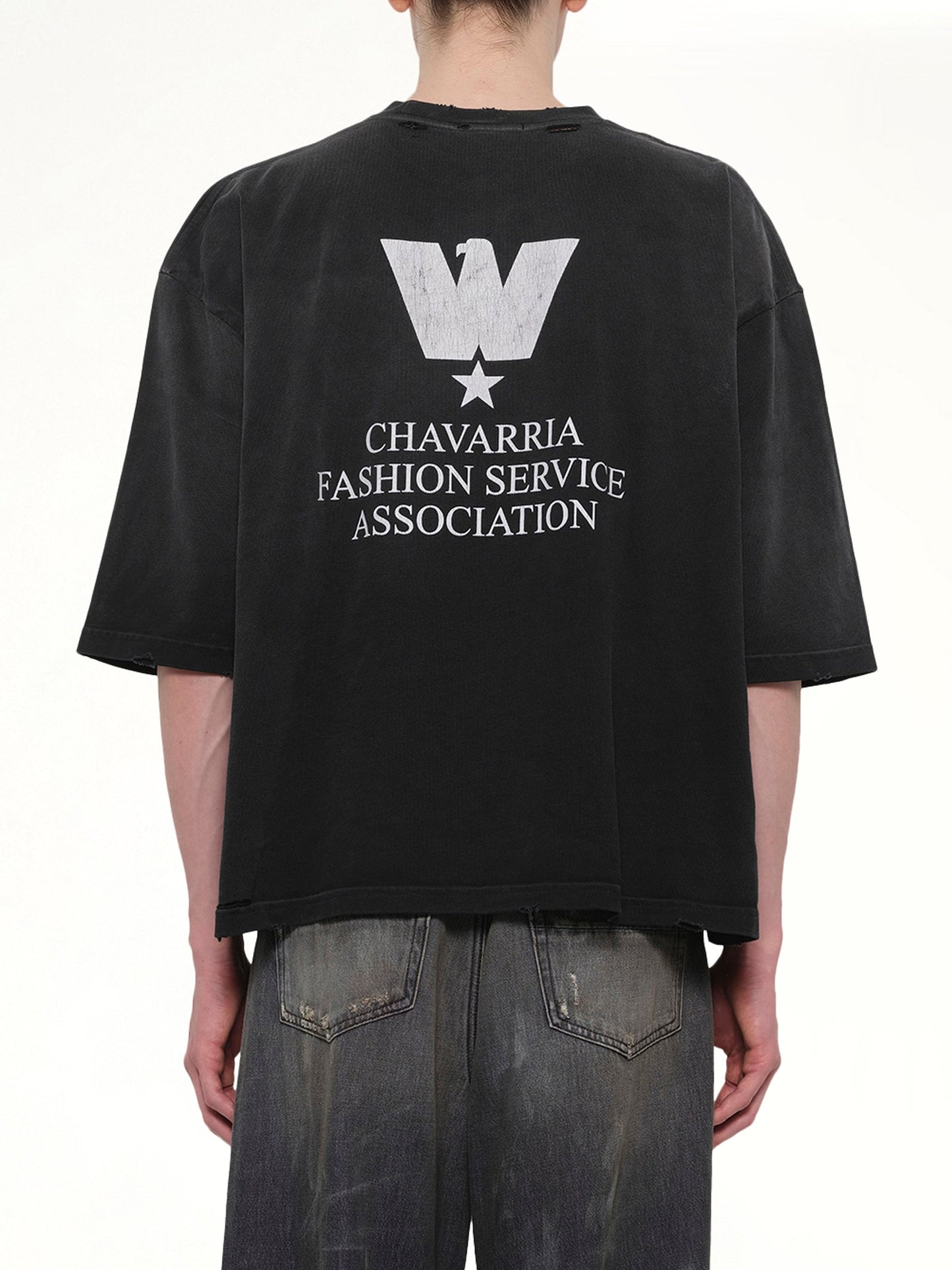 WILLY CHAVARRIA Fashion Service Association Buffalo T-Shirt (Black)