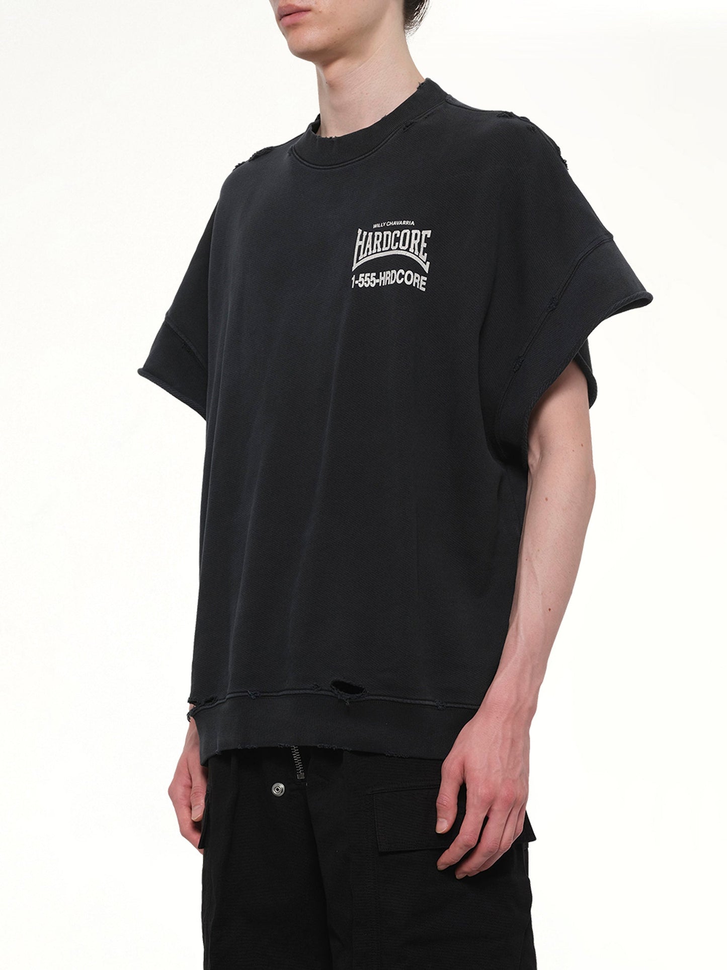 WILLY CHAVARRIA "Hardcore" Muscle T-Shirt (Black)