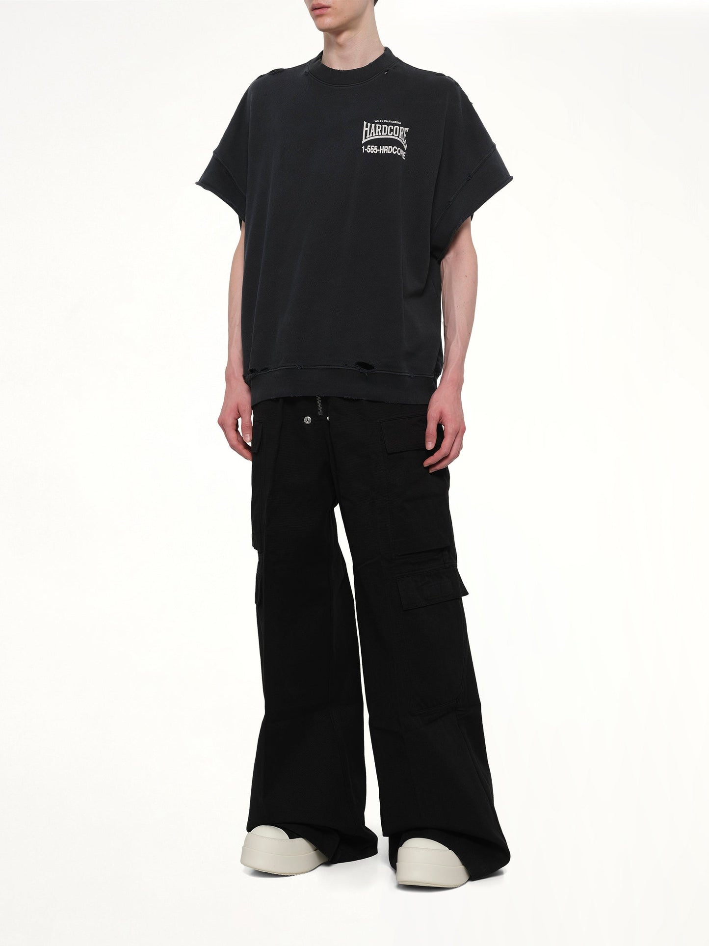 WILLY CHAVARRIA "Hardcore" Muscle T-Shirt (Black)