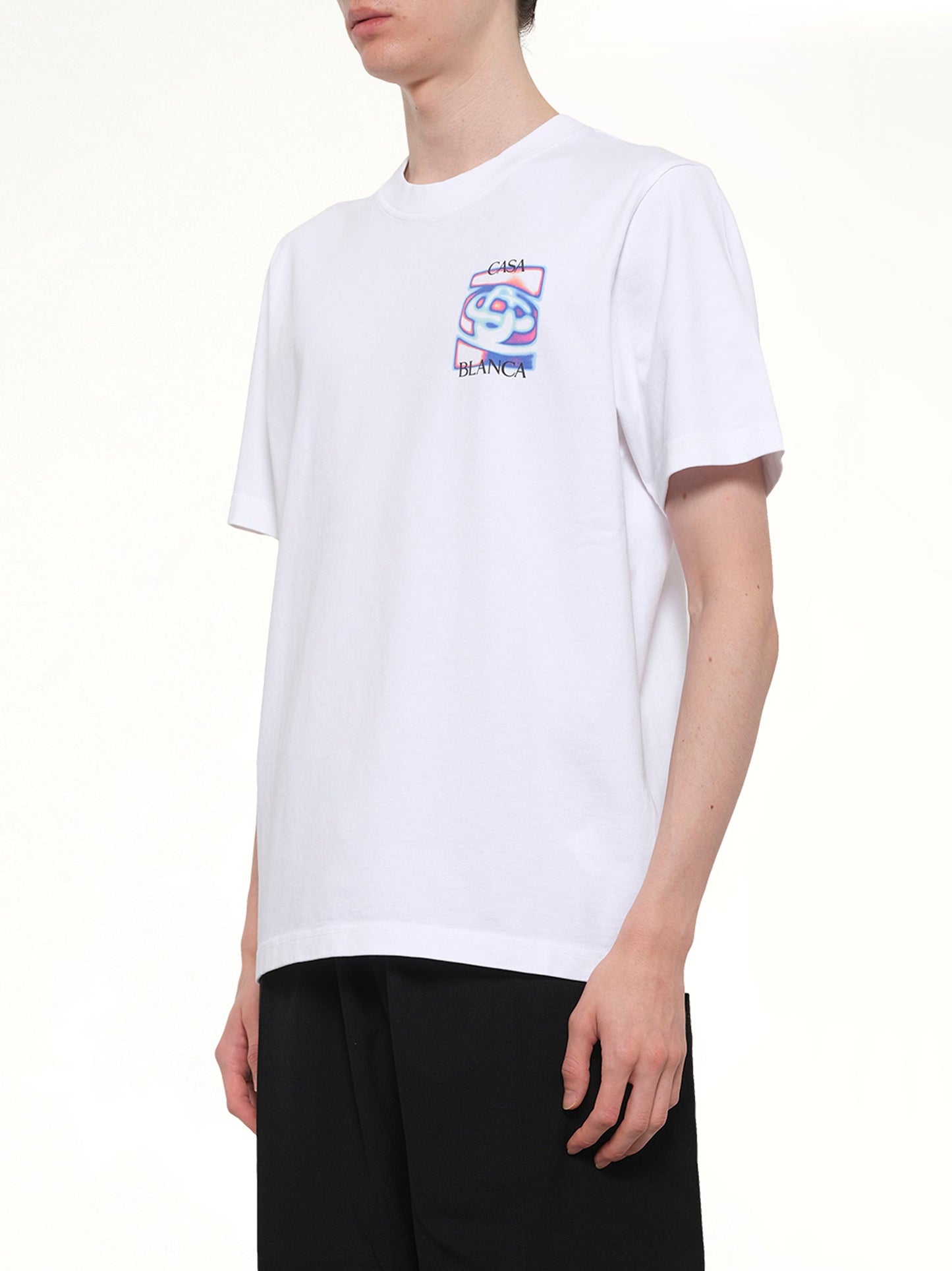 CASABLANCA Heat Map Classic T-Shirt (White)