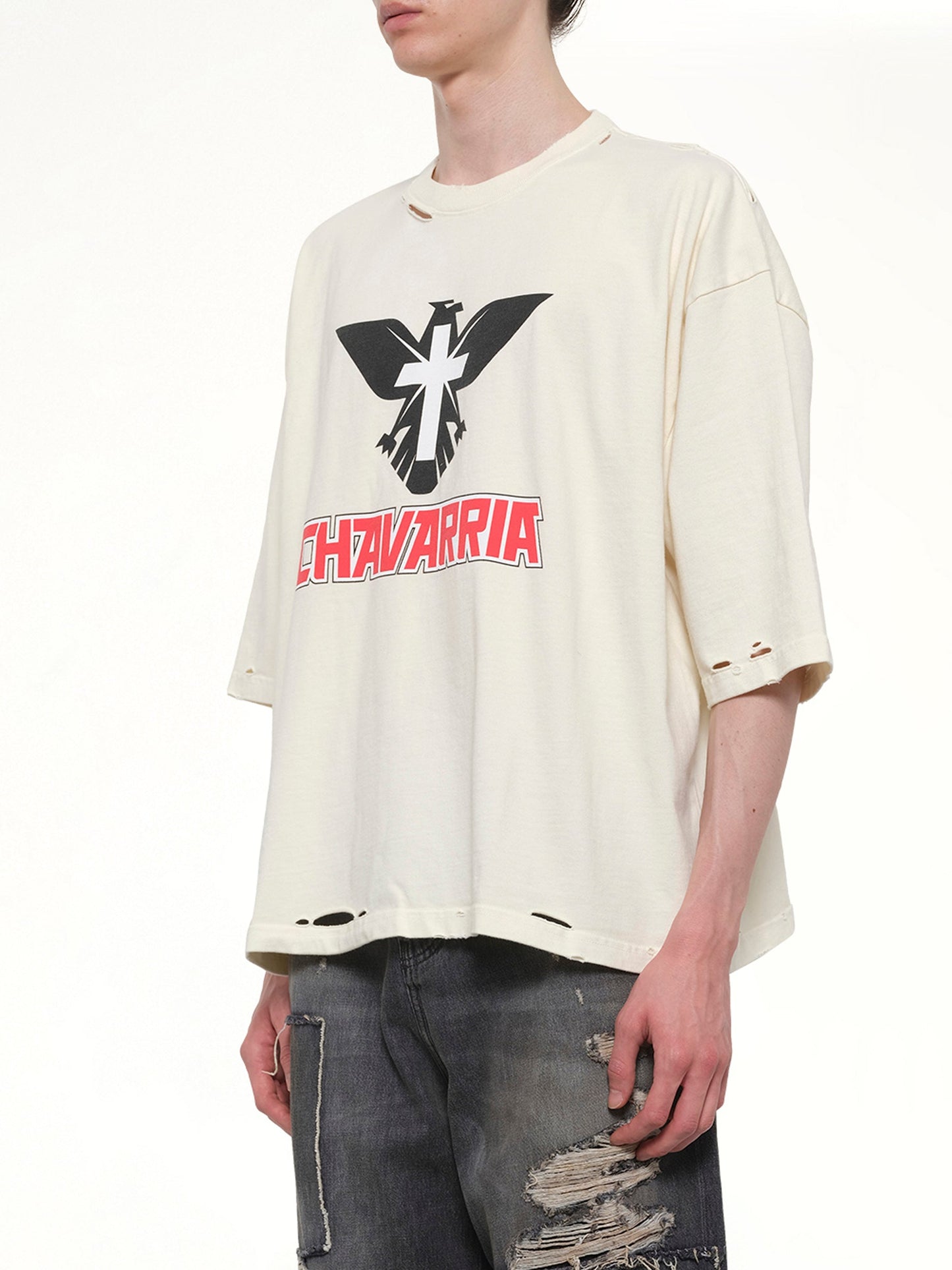 WILLY CHAVARRIA Tecate Buffalo T-Shirt (White)