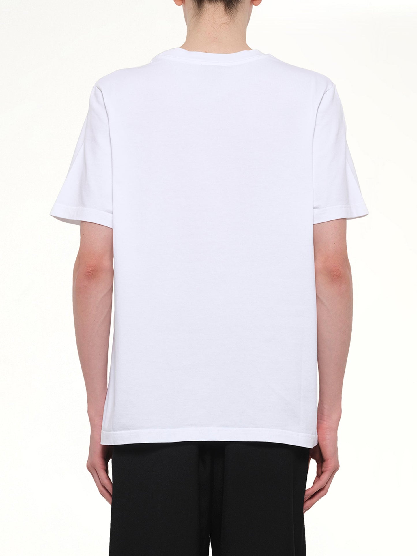 CASABLANCA Tennis Club Icon Classic T-Shirt (White)