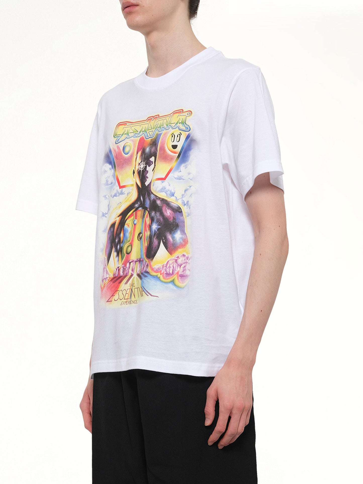 CASABLANCA The Essential Experience Classic T-Shirt (White)
