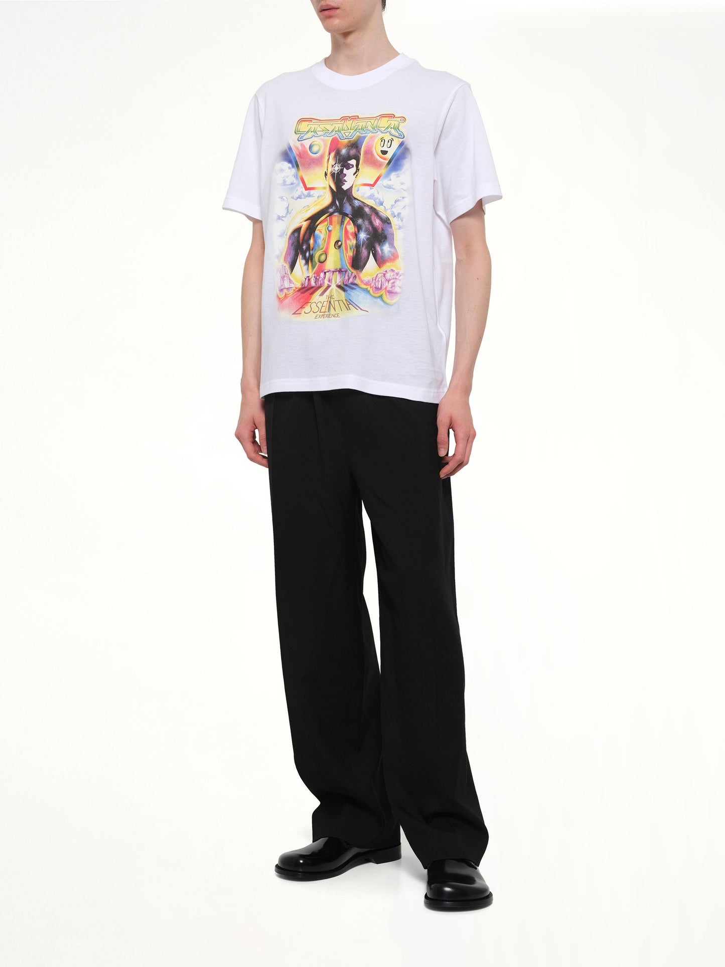 CASABLANCA The Essential Experience Classic T-Shirt (White)