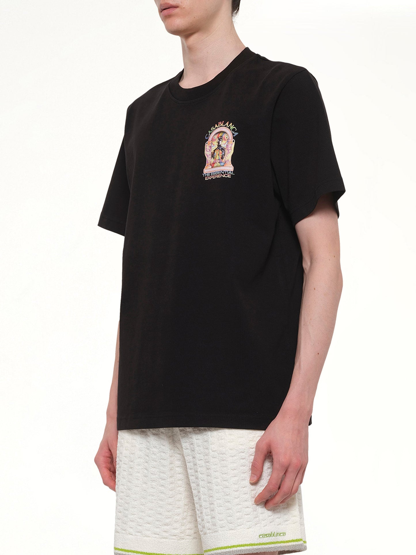 CASABLANCA The Essential Experience L'Arche Classic T-Shirt (Black)