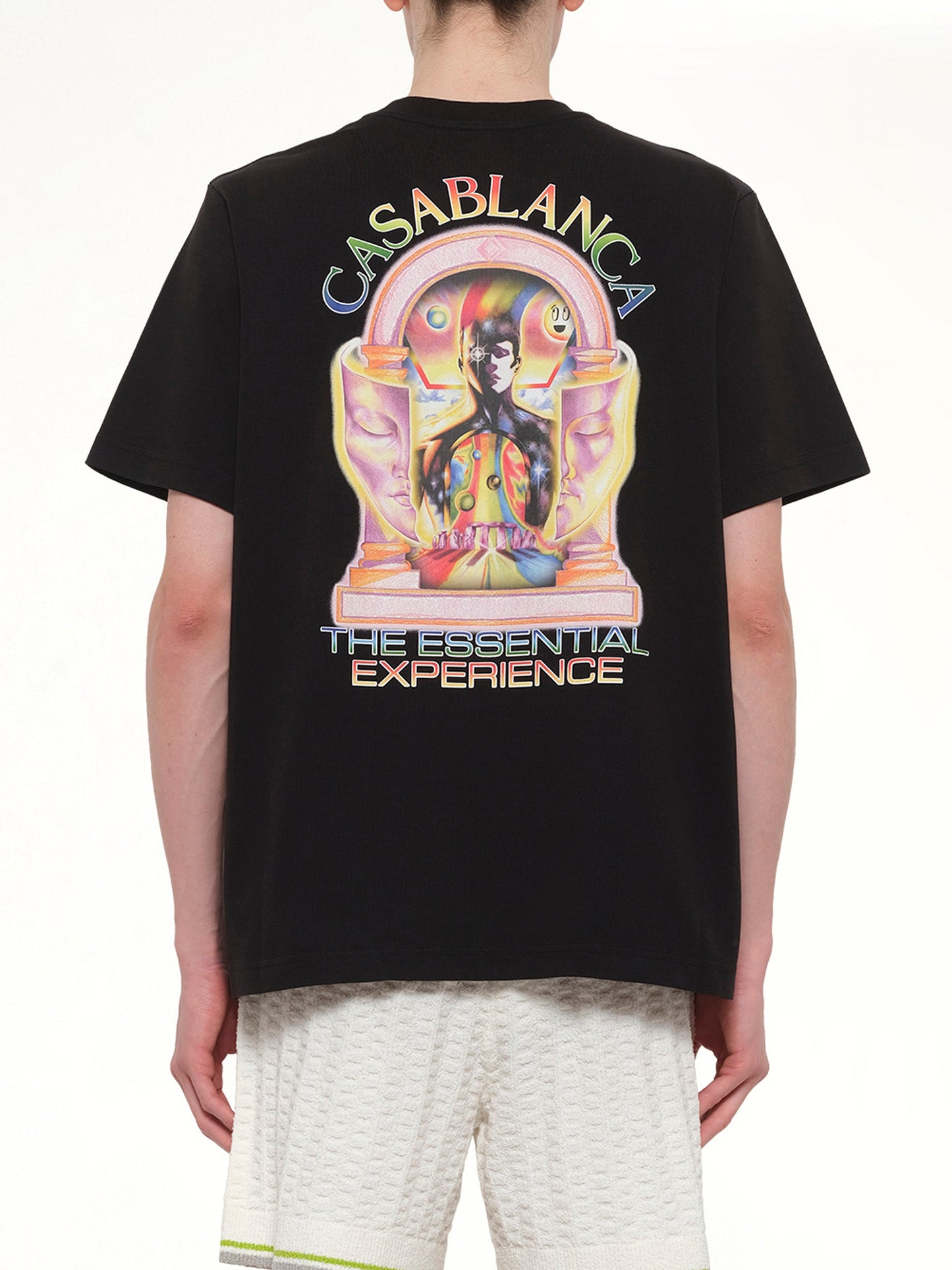 CASABLANCA The Essential Experience L'Arche Classic T-Shirt (Black)