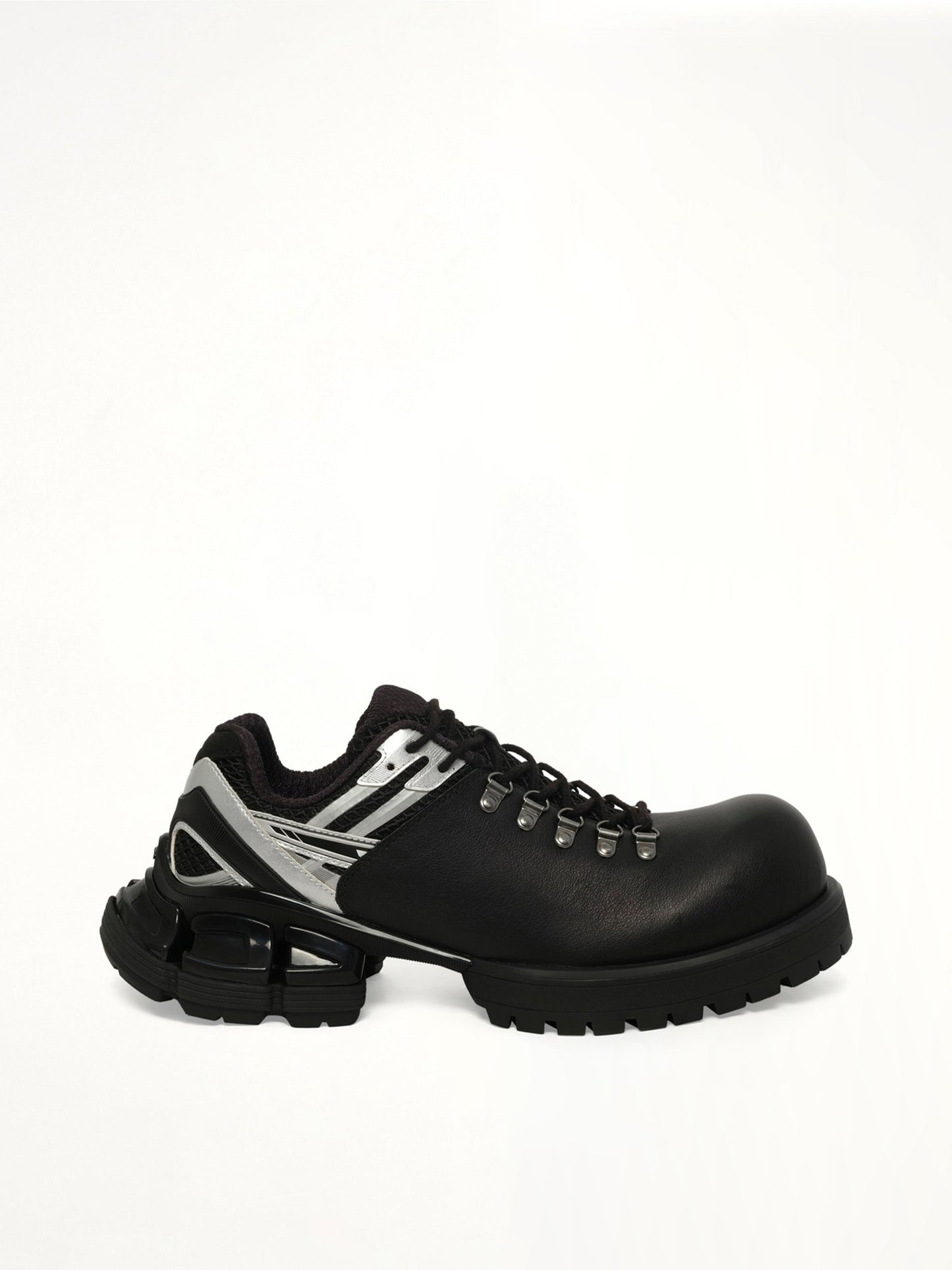 Image of Sneakers. Product name - Starting Bigger OD Derby in Black colour by brand - REMAGINE