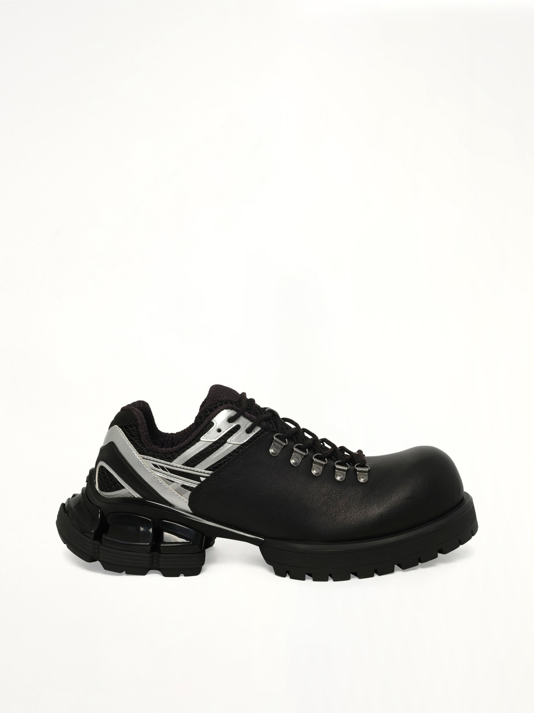 Image of Sneakers. Product name - Starting Bigger OD Derby in Black colour by brand - REMAGINE