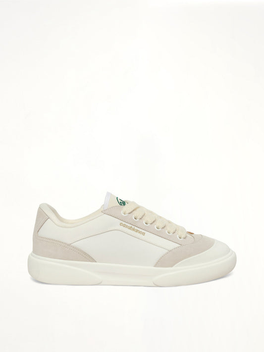 Image of Sneakers. Product name - Del Mar Sneaker in White colour by brand - CASABLANCA