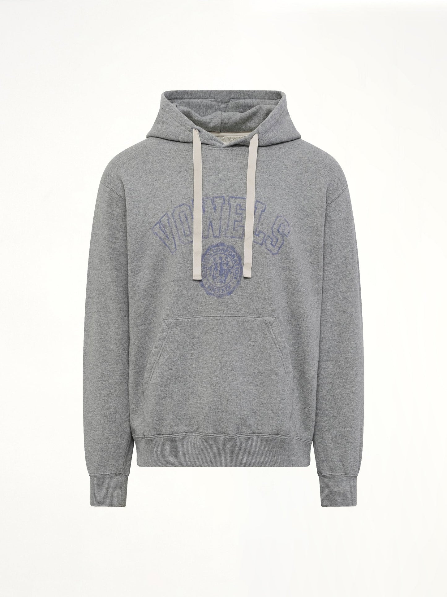 VOWELS Faded Collegiate Hoodie (Grey)