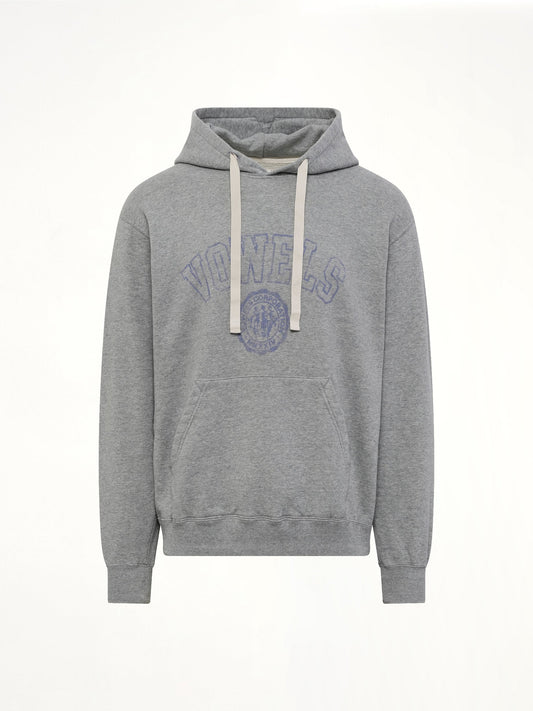 VOWELS Faded Collegiate Hoodie (Grey)