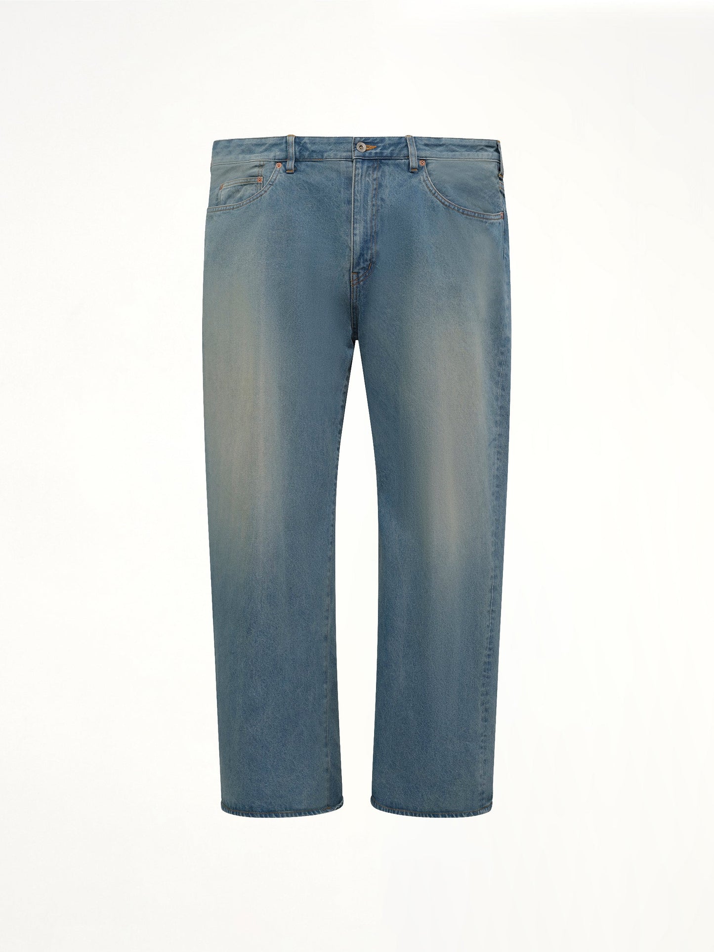 DOUBLET Floating Waist Denim Pants (Blue)