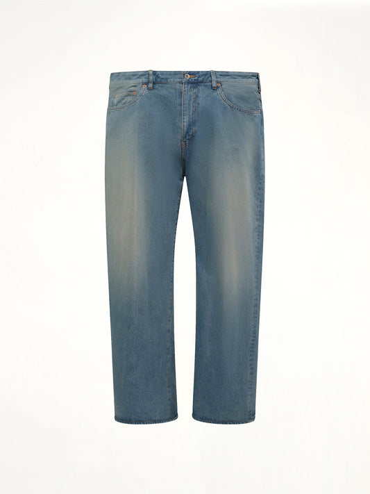 DOUBLET Floating Waist Denim Pants (Blue)