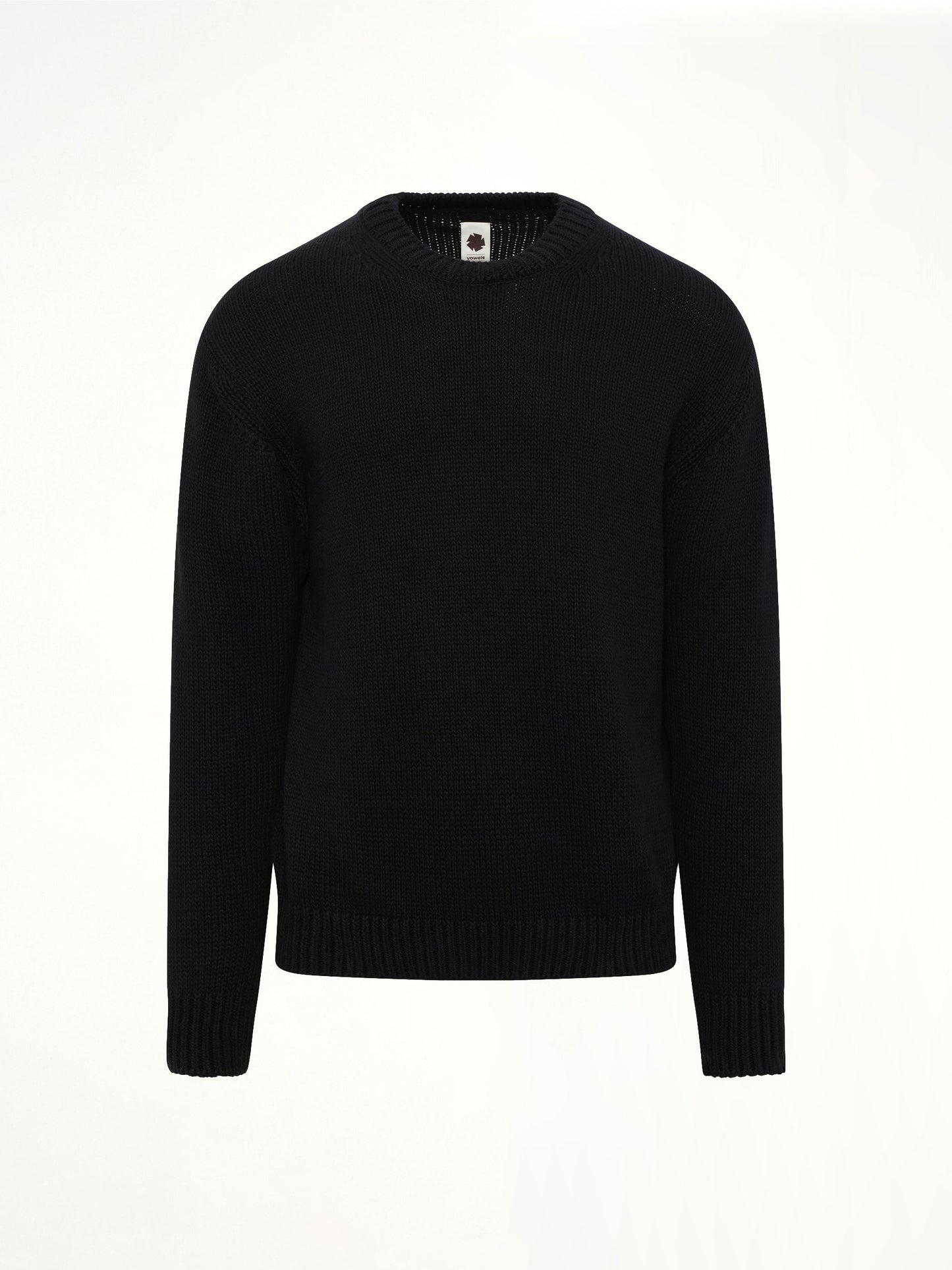 VOWELS Crewneck (Black)
