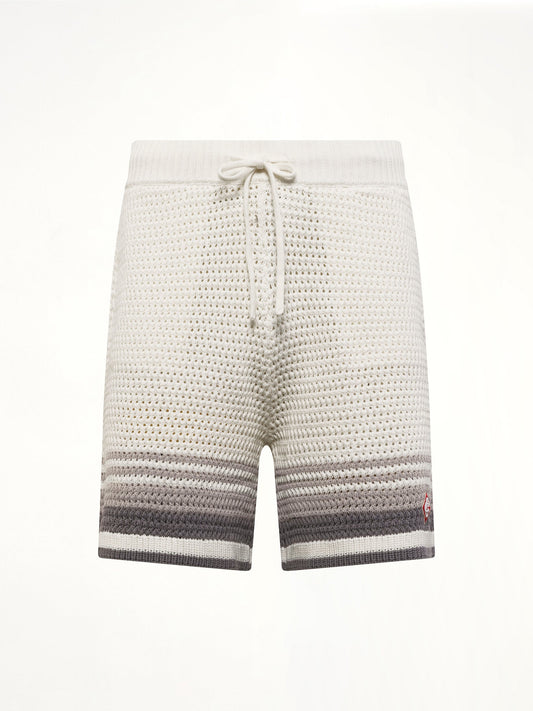 CASABLANCA Crochet Shorts (White)