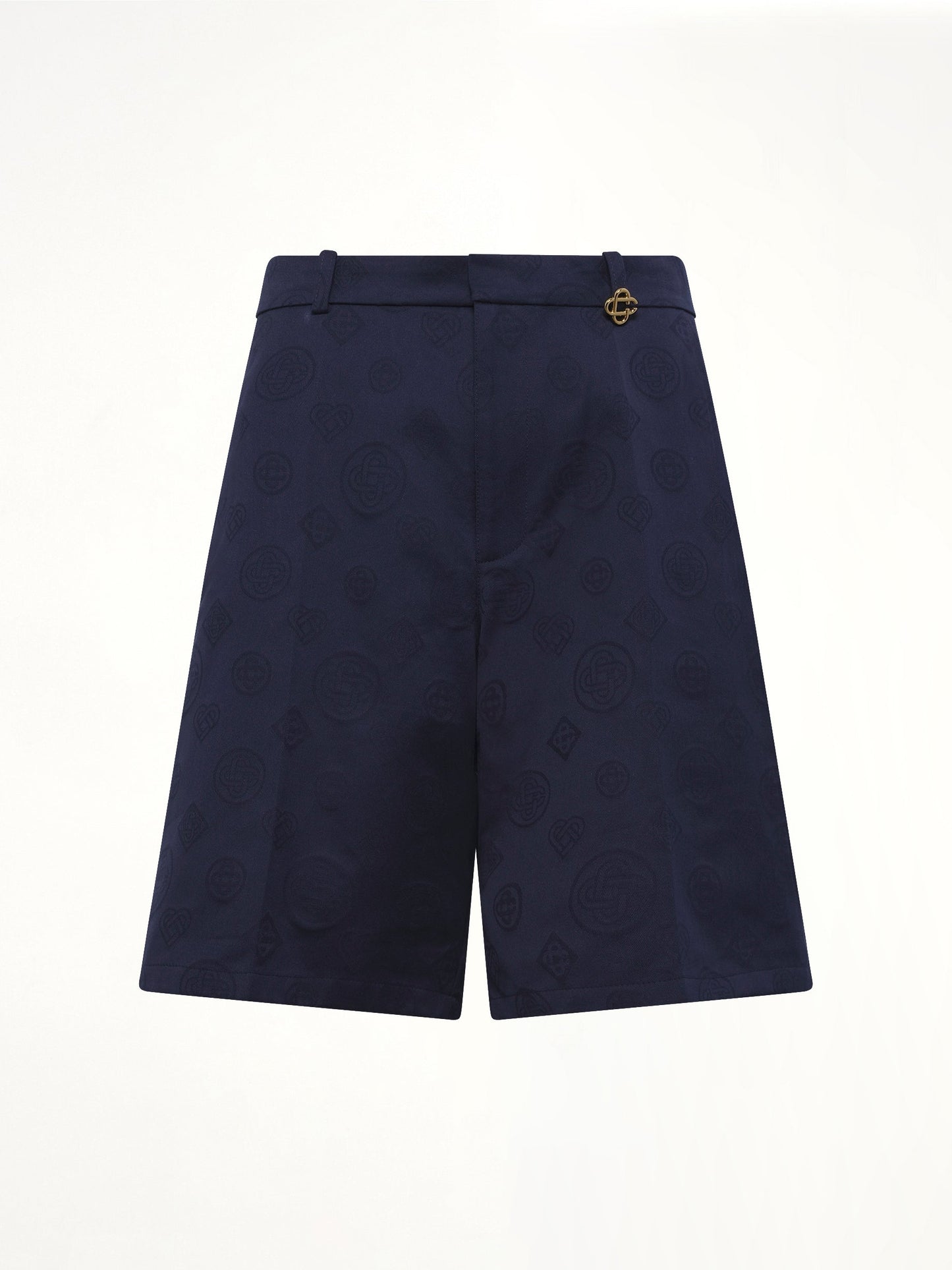 CASABLANCA Monogram Shorts (Navy)