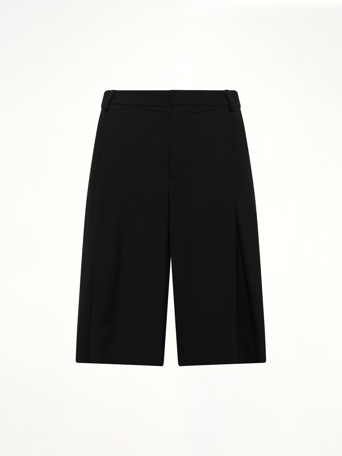 CASABLANCA Pleated Baggy Shorts (Black)