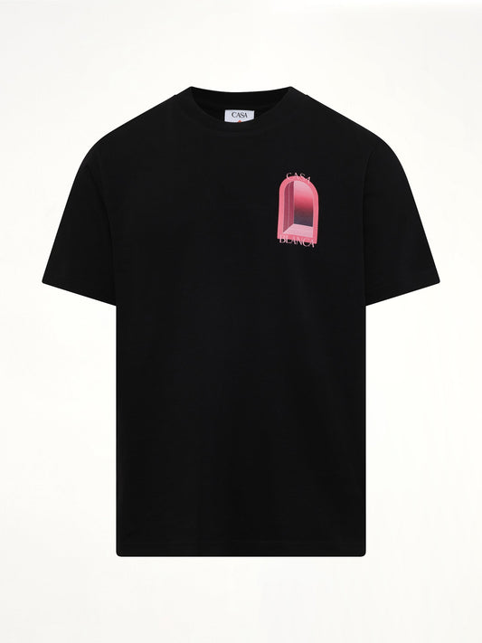 CASABLANCA Arches Classic T-Shirt (Black)