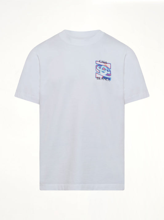 CASABLANCA Heat Map Classic T-Shirt (White)