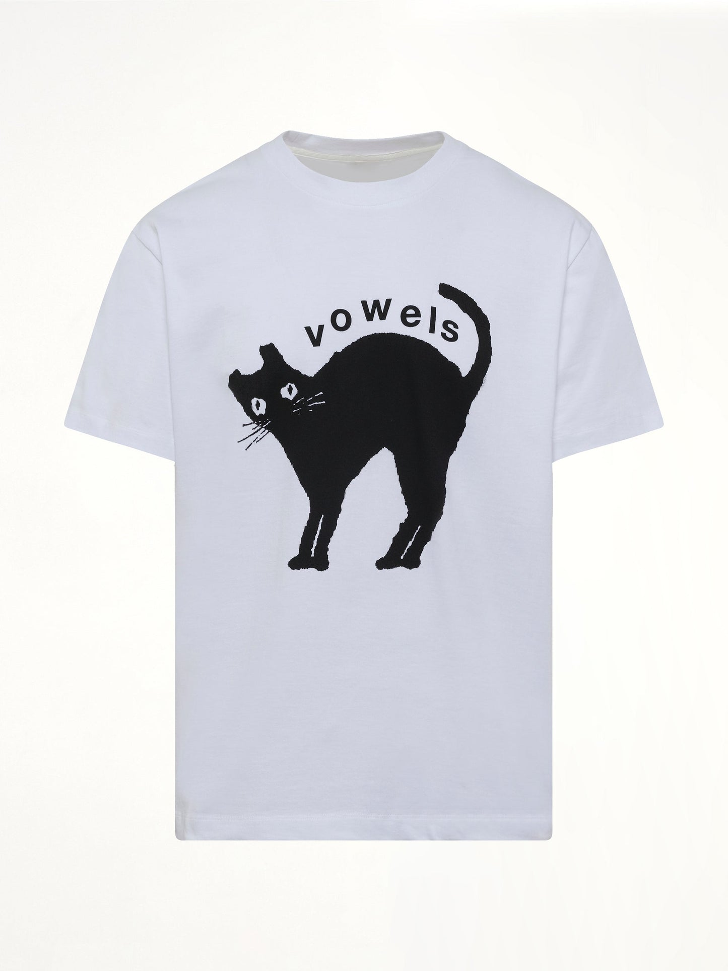 VOWELS Kitty T-Shirt (White)