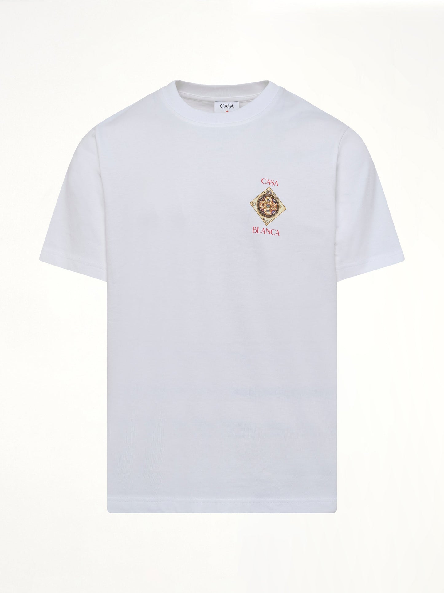 CASABLANCA Plafond Orne De Musique Classic T-Shirt (White)