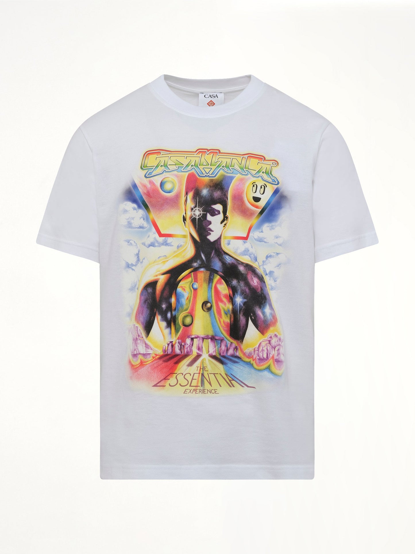 CASABLANCA The Essential Experience Classic T-Shirt (White)