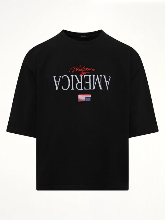 WILLY CHAVARRIA Welcome To America Buffalo T-Shirt (Black)