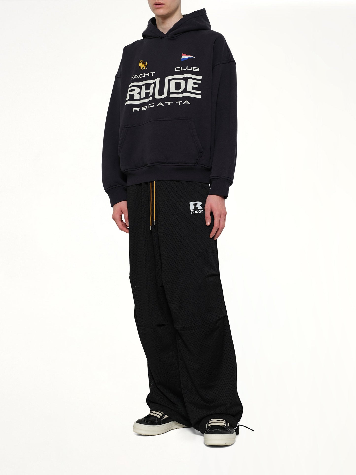 Rhude Regatta Club Hoodie (Black)