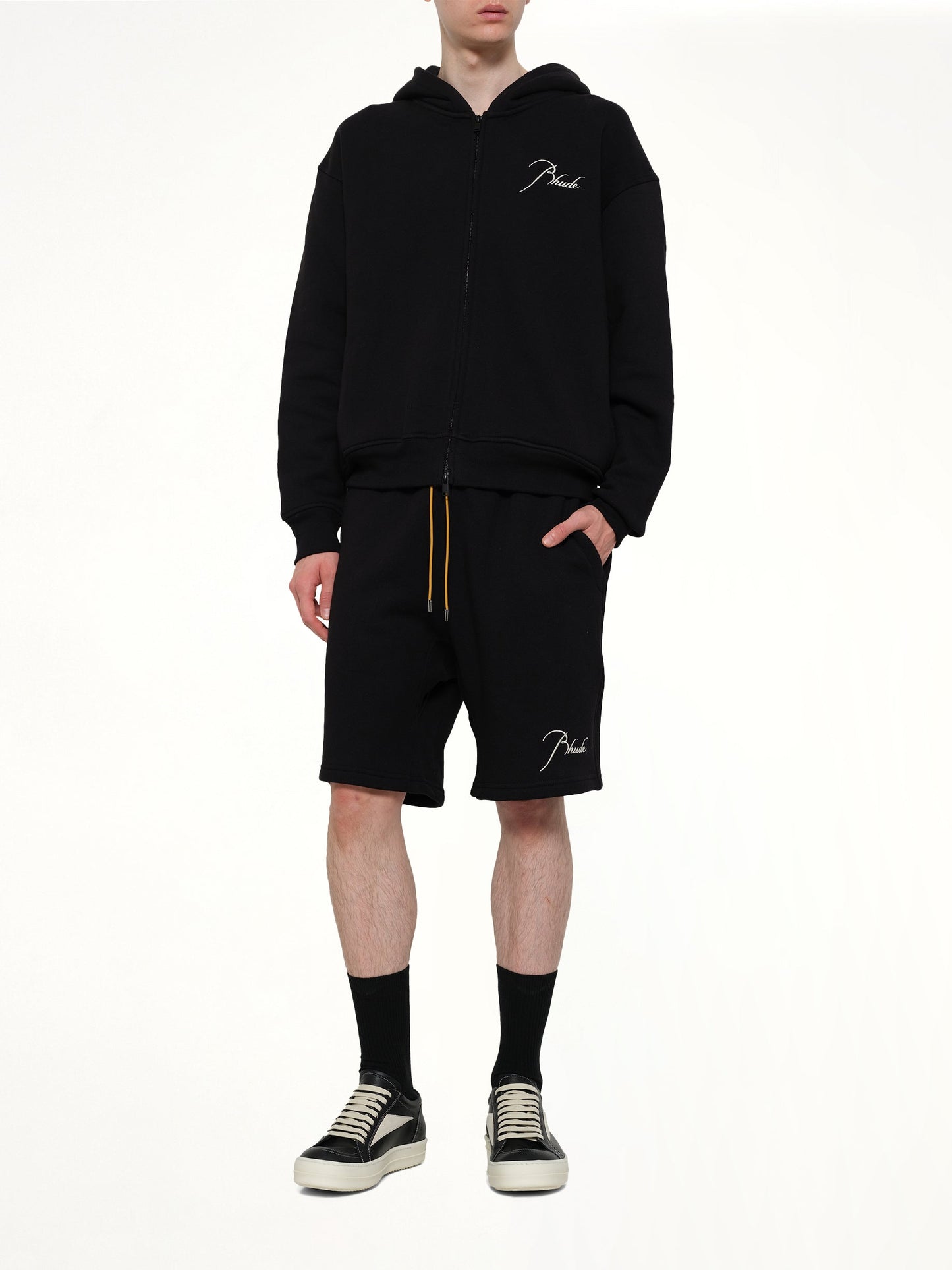 RHUDE Classique Sweatshorts (Black)