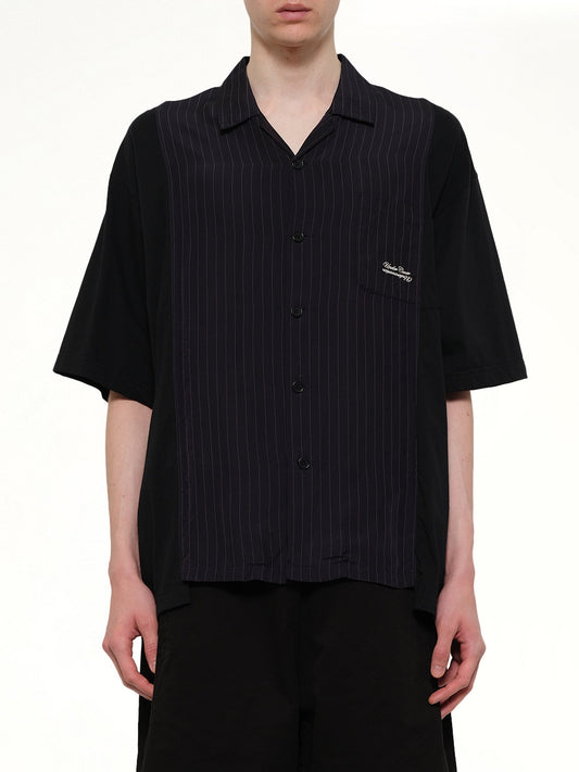 Image of Shirts. Product name - Combo SS Shirt in Navy colour by brand - UNDERCOVER