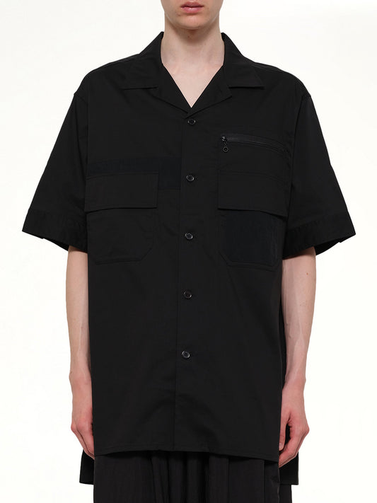 Image of Shirts. Product name - Utility Shirt in Black colour by brand - Y-3