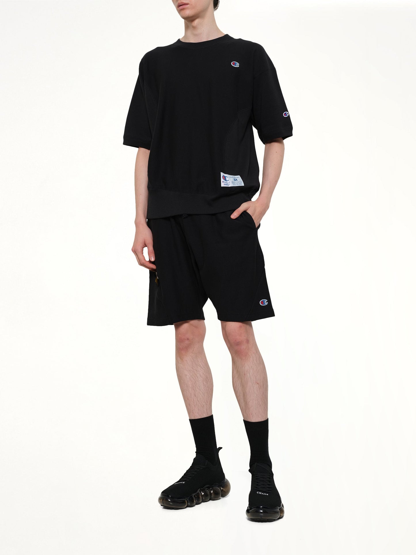 UNDERCOVER Champion x UC Sweatshorts (Black)
