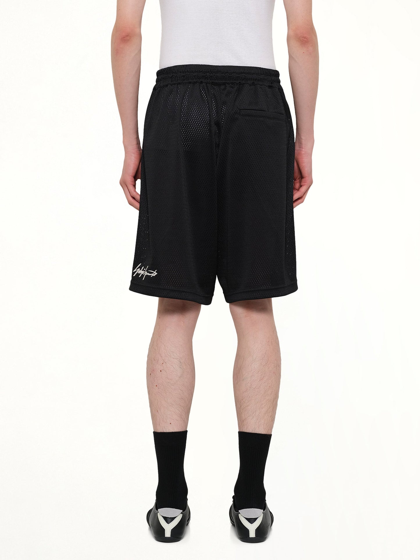 Y-3 Mesh Shorts (Black)