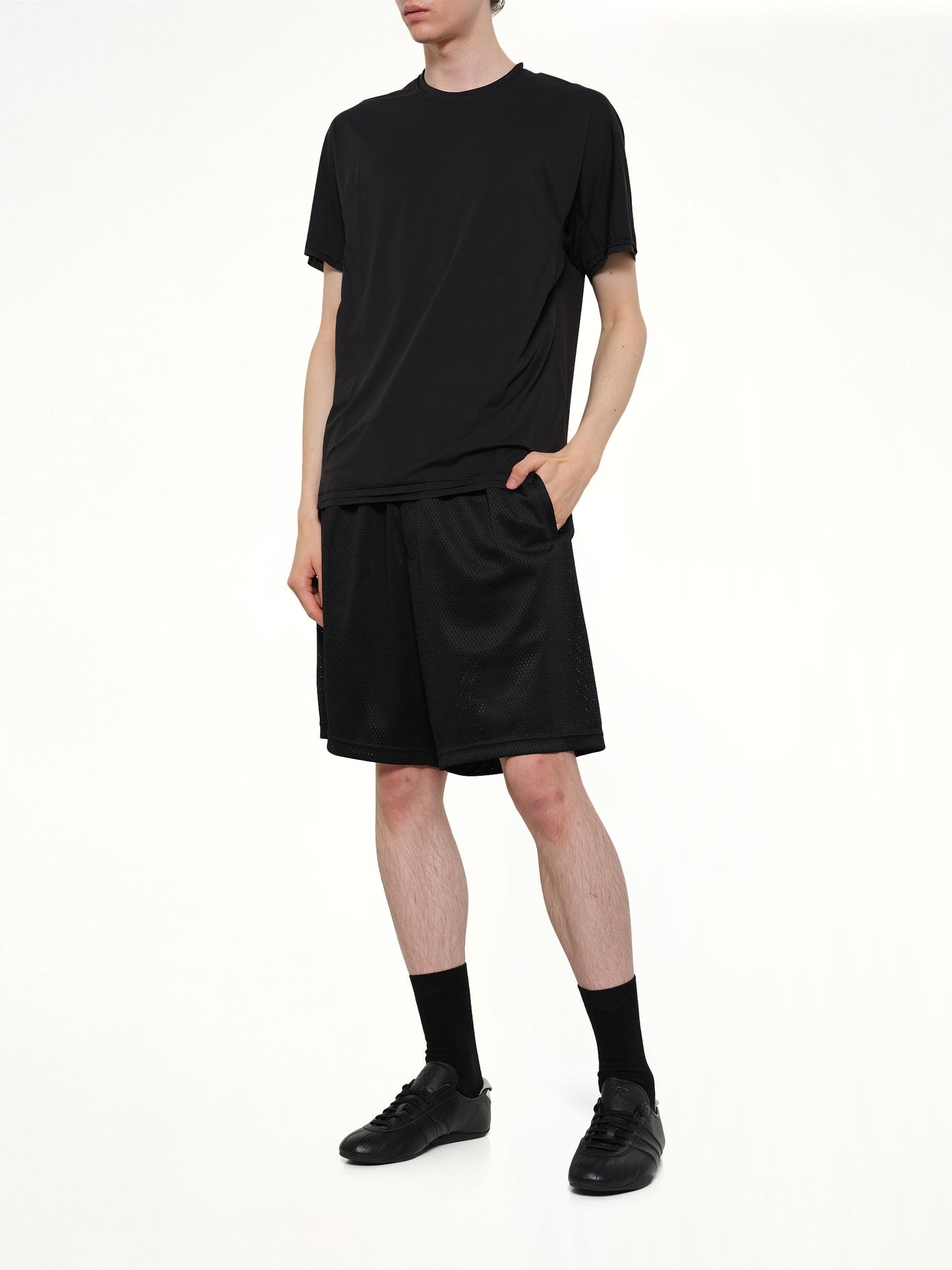 Y-3 Mesh Shorts (Black)