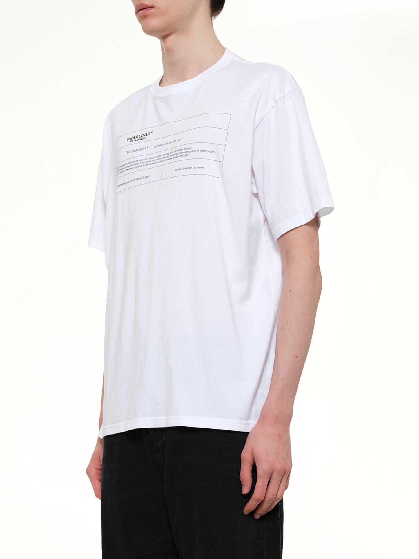 UNDERCOVER "But Beautiful" T-Shirt (White)