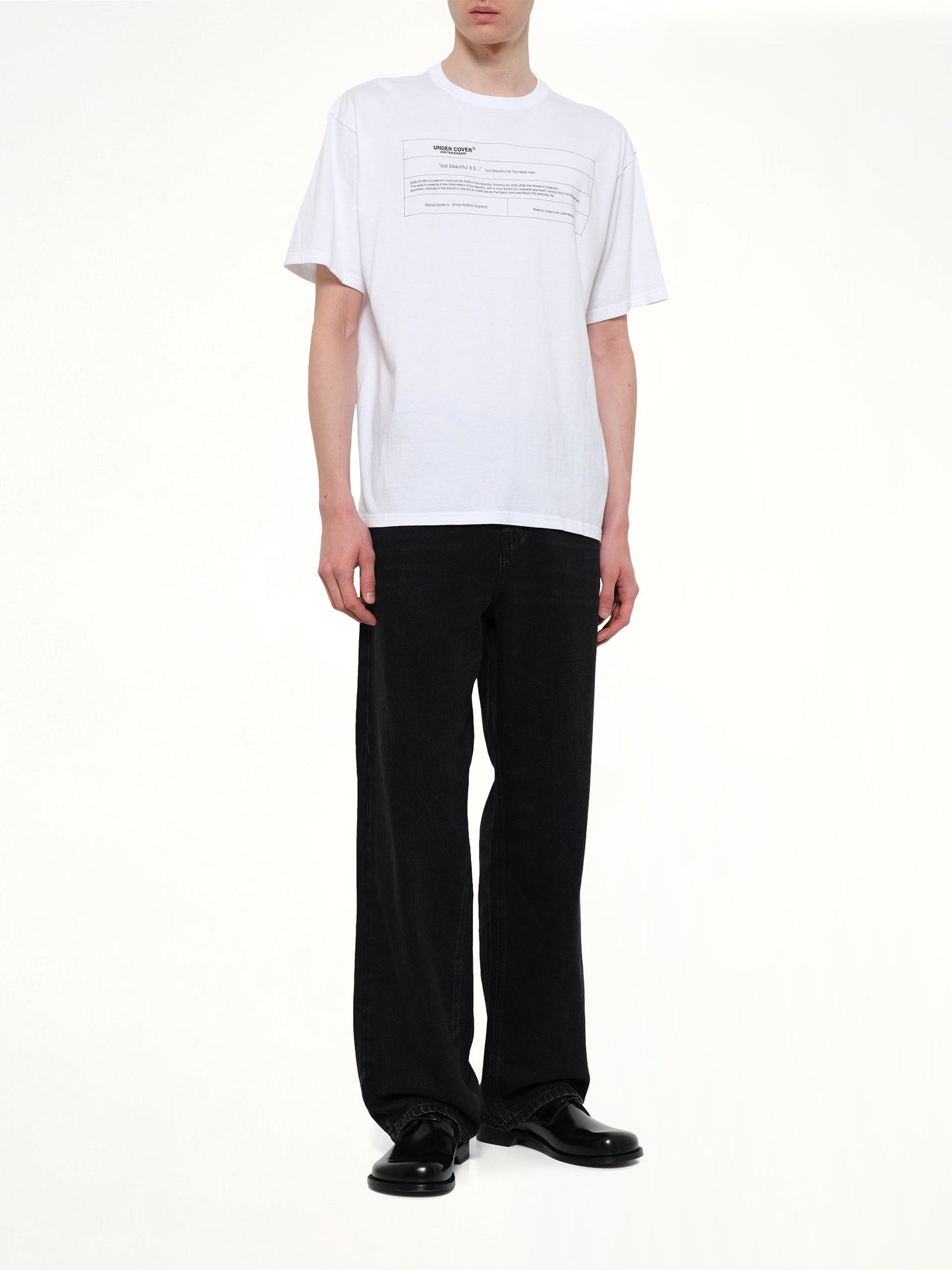 UNDERCOVER "But Beautiful" T-Shirt (White)