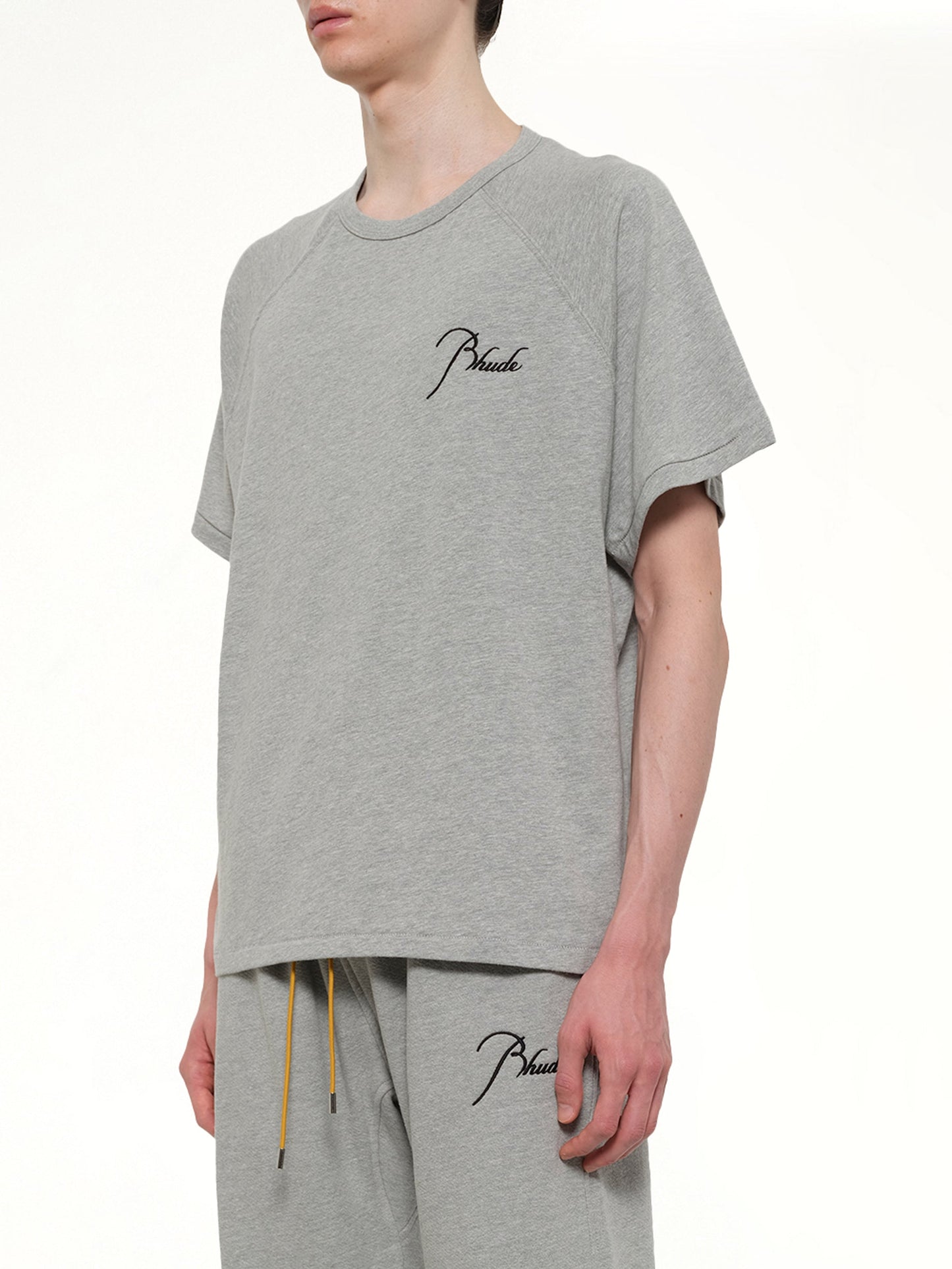 RHUDE Classique Raglan T-Shirt (Grey)