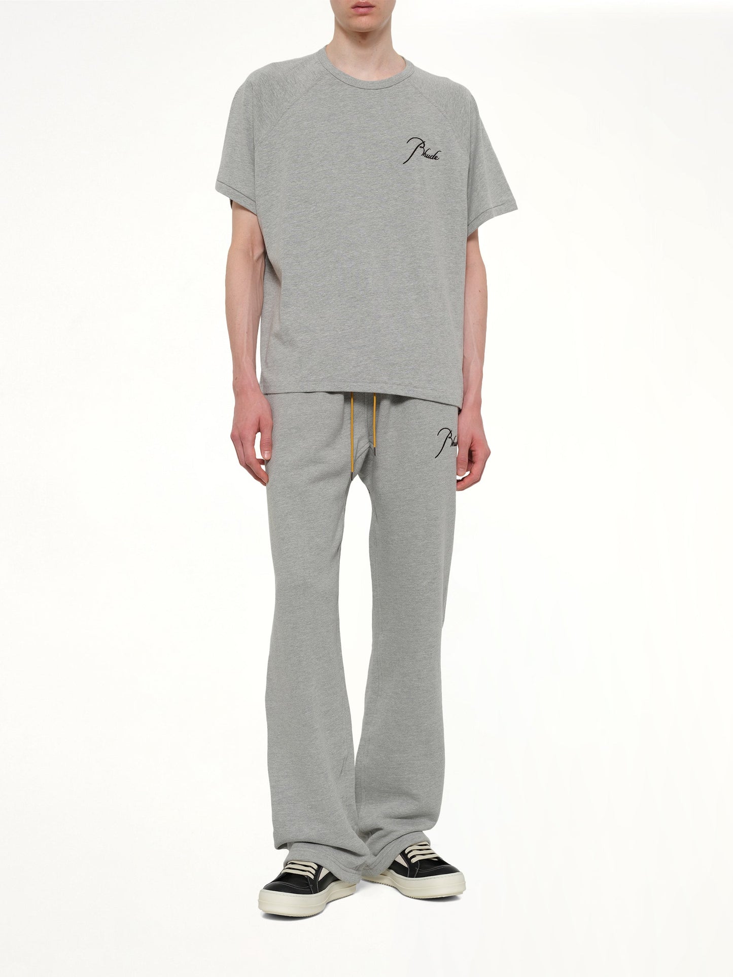RHUDE Classique Raglan T-Shirt (Grey)
