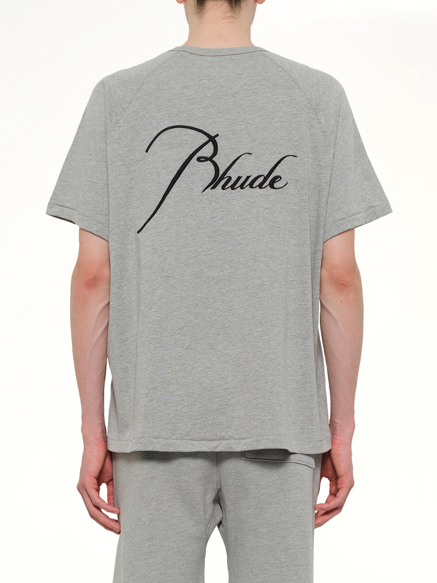 RHUDE Classique Raglan T-Shirt (Grey)