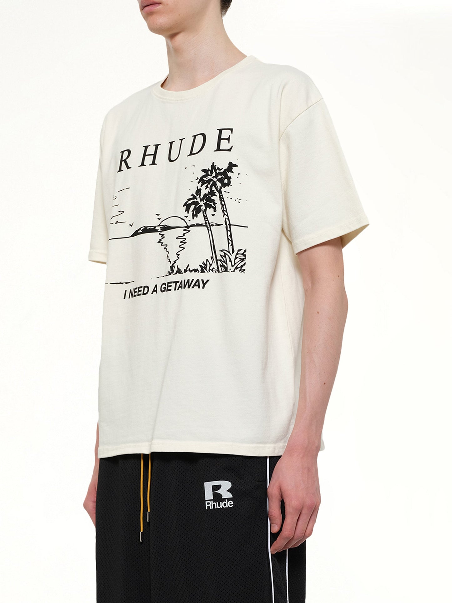 RHUDE I Need A Getaway T-Shirt (White)