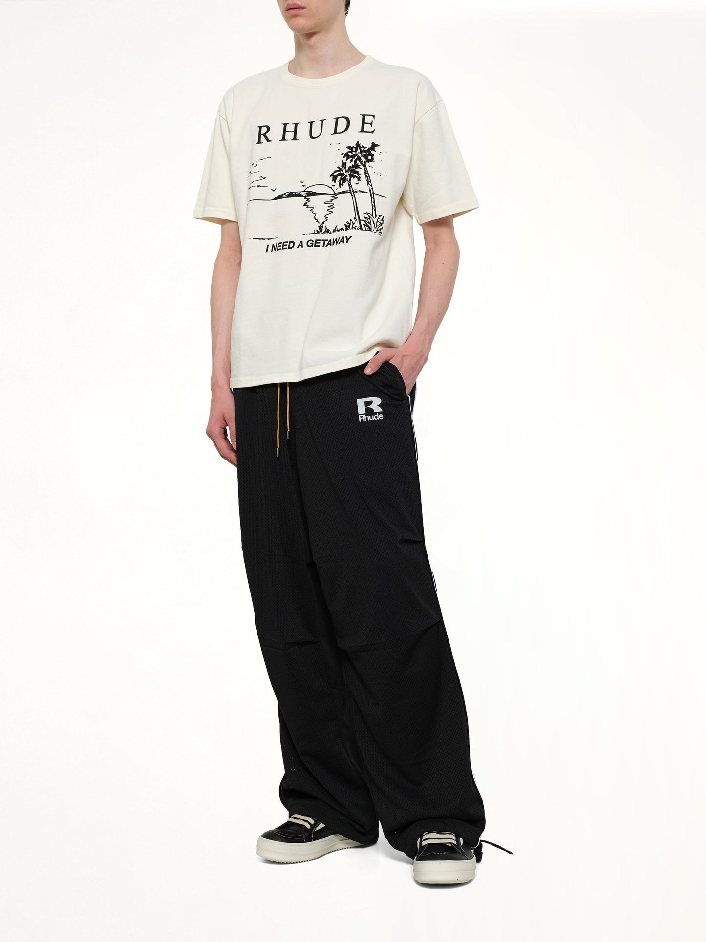 RHUDE I Need A Getaway T-Shirt (White)
