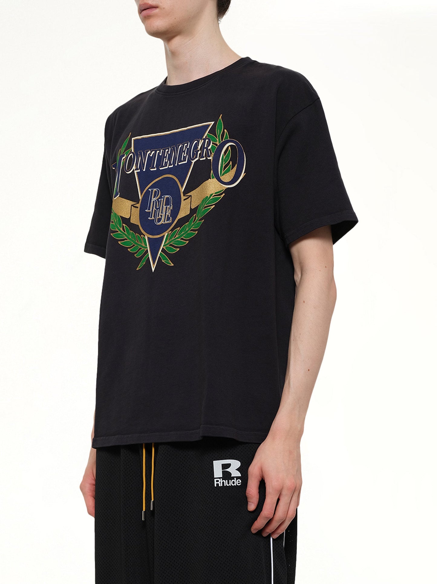 RHUDE Montenegro Regatta T-Shirt (Black)
